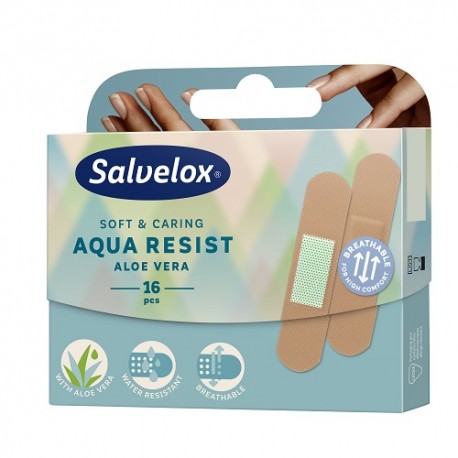 Salvelox Aqua Resist Aloe Vera 16 Uds