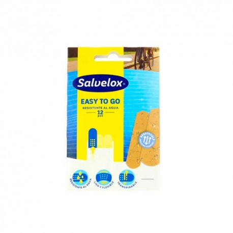 Salvelox Easy To Go Resistentes Al Agua 12 Unidades