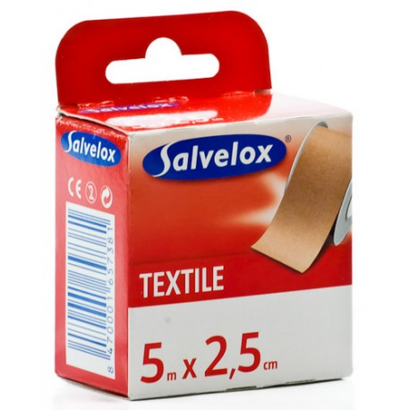 Salvelox Esparadrapo Tela Piel 5x2,5cm