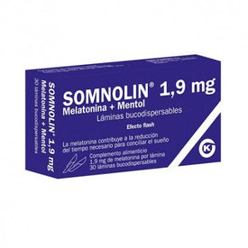 Somnolin Melatonia 1,9mg 30 Láminas