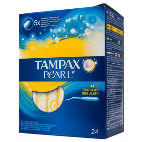 Tampax Pearl Regular 24uds.
