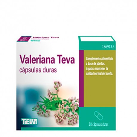 Teva Valeriana 30 Cápsulas Duras