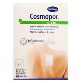 Cosmopor Steril Apósito Adhesivo 7,2x5cm 5 uds.