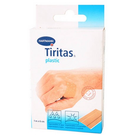 Tiritas Plastic 1x6 Cm 10 Uds