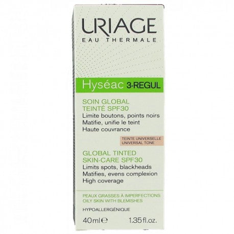 Uriage Hyséac 3-Regul Cuidado con Color SPF30 40ml