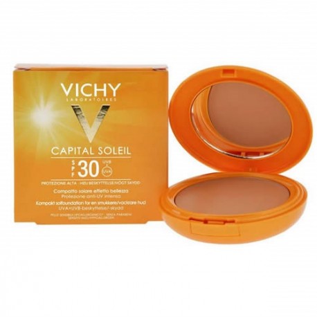 Vichy Ideal Soleil Compacto Solar Color Beige Arena SPF 30 9g
