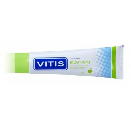 Vitis Pasta Dentífrica Aloe Vera Sabor Manzana 100ml