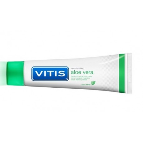 Vitis Pasta Dentífrica Aloe Vera Sabor Menta 100ml