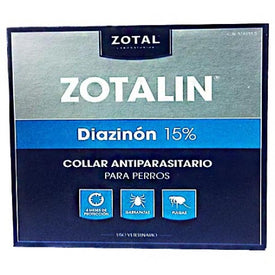 Zotalin Diazinón 15% Collar Antiparasitario para Perros