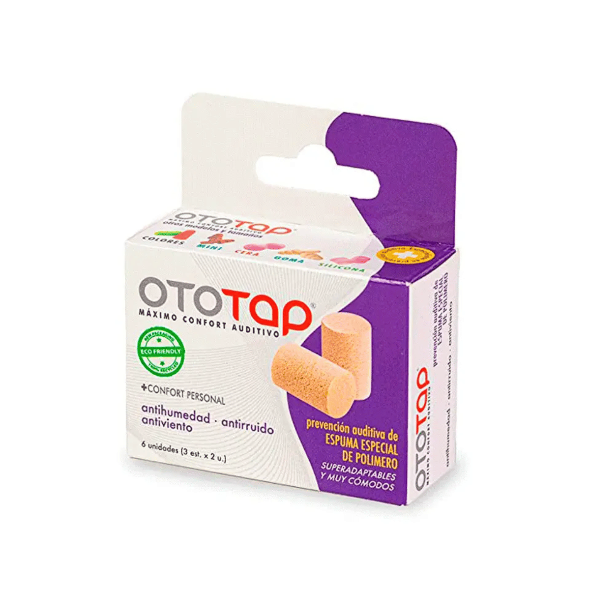 OtoTap Tapones Espuma 6 Unidades