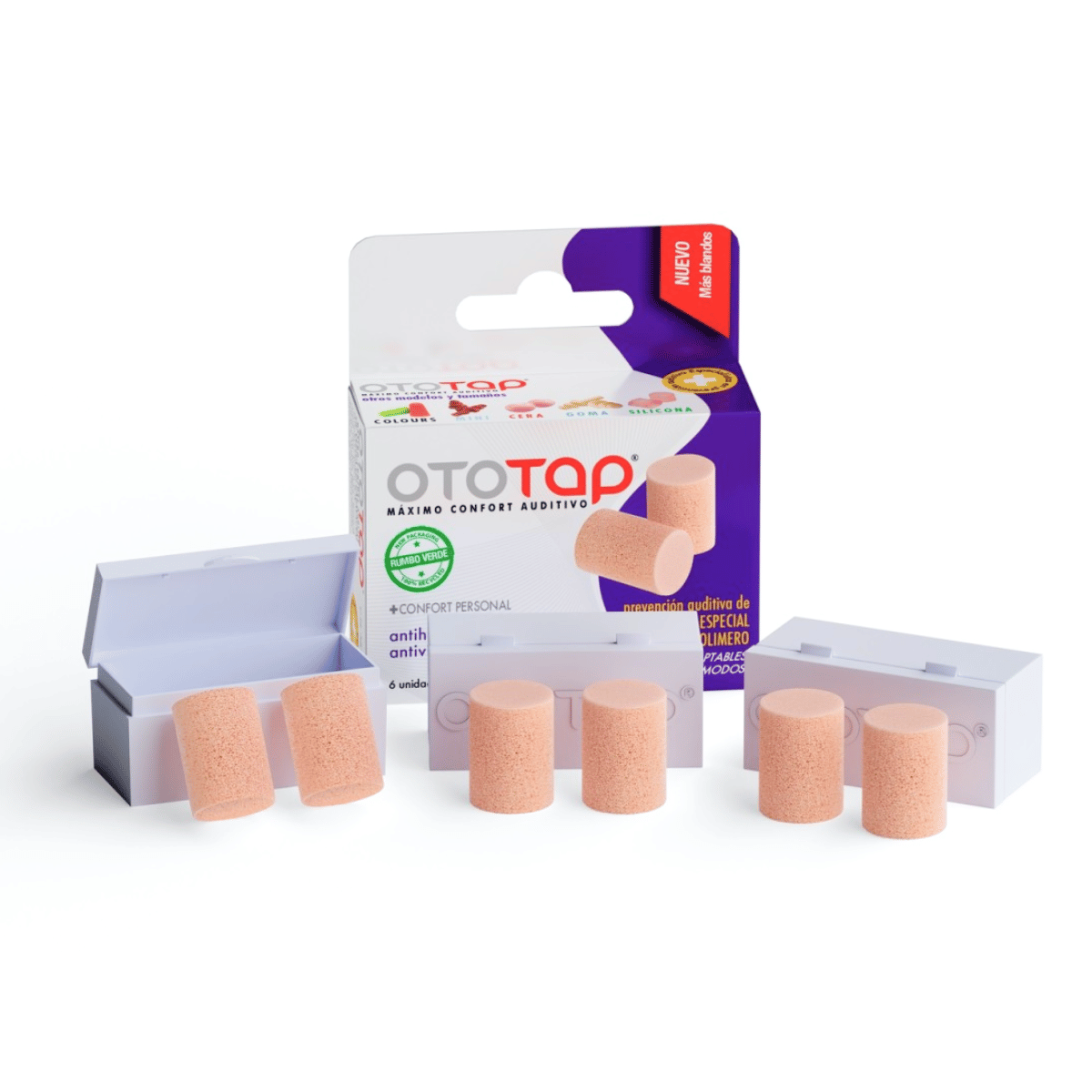 OtoTap Tapones Espuma 6 Unidades