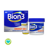 Bion3 Energy 50+ Multivitamínico con Probióticos, Vitamina B12 y C, Zinc y Hierro 30 Comprimidos