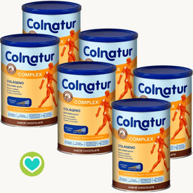 Colnatur Complex Colágeno Pack 6x420gr. Sabor Chocolate.