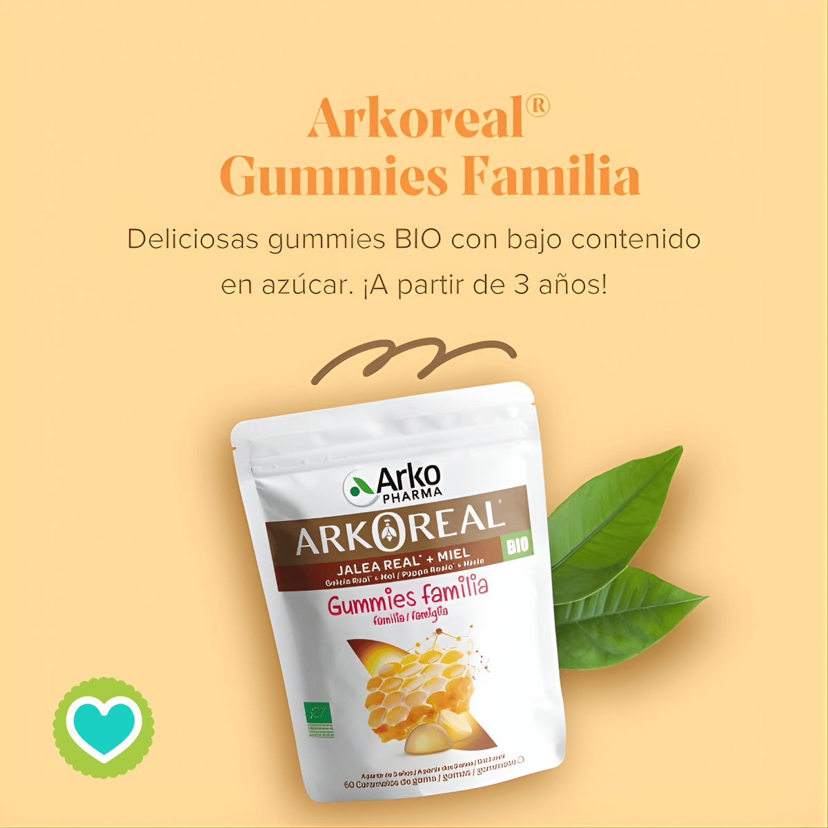 Arkopharma Arkoreal Jalea Real 60 Caramelos de Goma