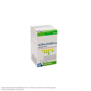 Ultra-Levura 50 mg 50 Cápsulas