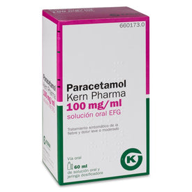 Paracetamol Kern EFG 100mg/ml solución oral 60ml