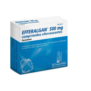 Efferalgan 500 mg 20 Comprimidos Efervescentes