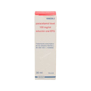 Paracetamol Level EFG 100mg/ml Solución Oral 30ml