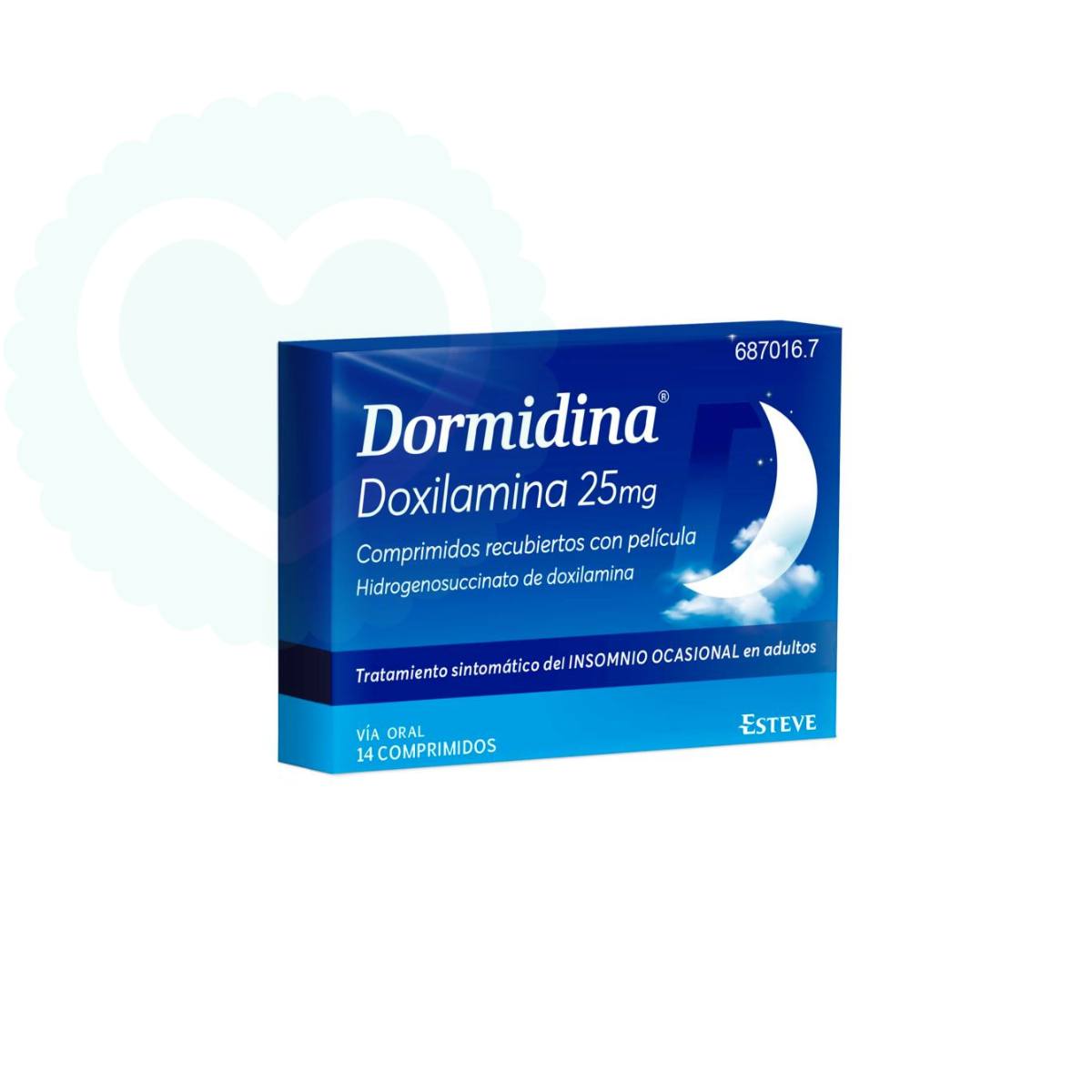 Dormidina 25 mg 14 Comprimidos