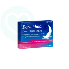 Dormidina 12,5 mg 14 Comprimidos