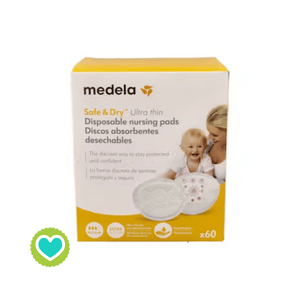 Medela Safe&Dry Discos Absorbentes Desechables 60 Unidades