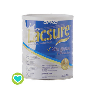 Lacsure Polvo Oral Sabor Vainilla Sin Gluten 800g