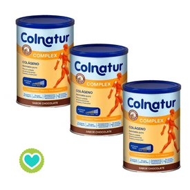 Colnatur Complex Colágeno Pack 3x420gr. Sabor Chocolate.