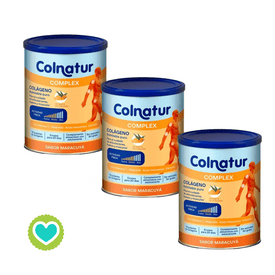 Colnatur Complex Colágeno Cúrcuma  Pack 3 x 250gr Sabor Maracuyá
