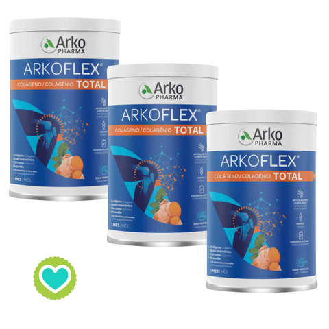 Image of Arkoflex Colágeno Total Sabor Naranja Pack 3x390g