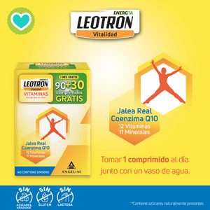 Leotron Vitaminas 90 Comprimidos + 30 GRATIS
