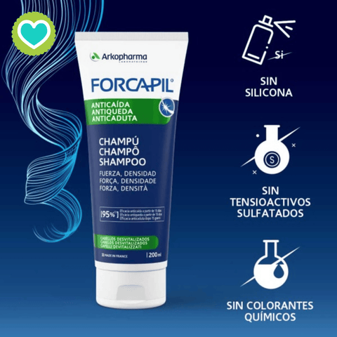 Image of Arkopharma Forcapil Anticaída champu 200ml