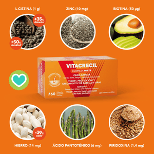 Vitacrecil Complex Forte 90 Capsulas