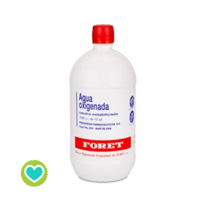 Agua Oxigenada Neutra Estabilizada Foret 30mg/ml Solución Tópica 1000ml