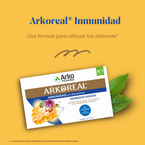 Image of Arkopharma ArkoReal Jalea Real Inmunidad Sin Azúcar 20 Ampollas
