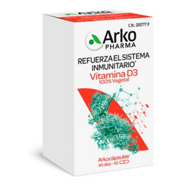 ARKOCAPS VITAMINA D3 100% VEGETAL 45 cáps