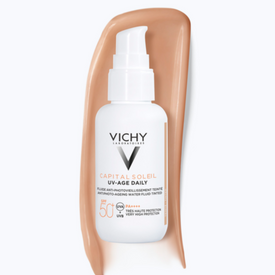 Vichy Capital Soleil UV-AGE Water Fluid Antifotoenvejecimiento UVB COLOR LIGHT SPF50 40ml