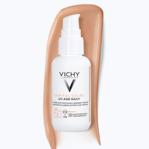 Vichy Capital Soleil UV-AGE Water Fluid Antifotoenvejecimiento UVB COLOR LIGHT SPF50 40ml