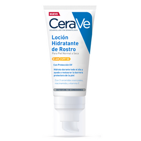 CeraVe Loción Hidratante Facial SPF 50 52 ml
