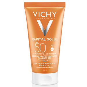 Vichy Capital Soleil Crema Rostro Tacto Seco invisible SPF50  50ml
