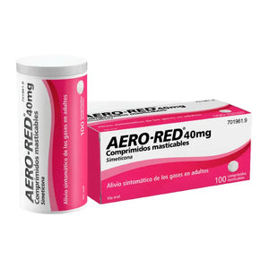 Aero Red 40mg 100 Comprimidos Masticables