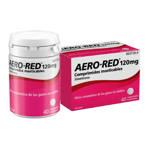 Aero Red 120 mg 40 Comprimidos Masticables