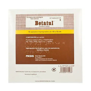 Betatul 250mg 10 Apósitos