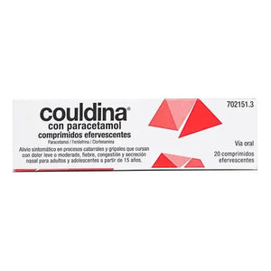 Couldina Paracetamol 20 Comprimidos Efervescentes