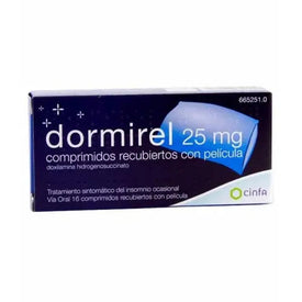Dormirel 25mg 16 Comprimidos Recubiertos