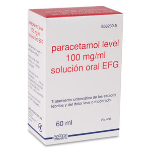 Paracetamol Level EFG 100mg/ml Solución Oral 60ml