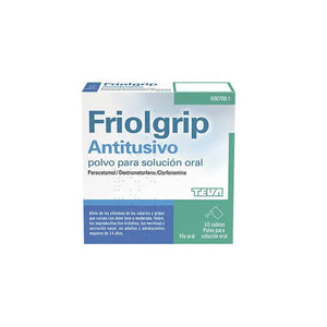 Friolgrip descongestivo Polvo para solución oral