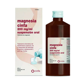 Magnesia Cinfa 200mg/ml Suspensión Oral 300g