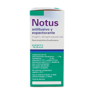 Notus Antitusivo 10 mg pastillas para chupar sabor miel-limón