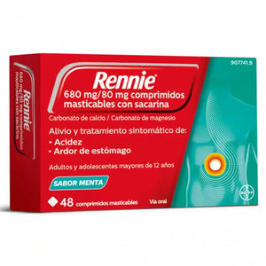 Rennie 48 Comprimidos con Sacarina