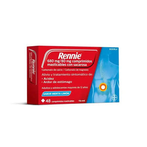 Rennie 48 Comprimidos con Sacarosa